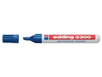 Viltstift Edding 3300 Schuin Blauw 1-5mm
