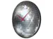 Stille wandklok - 35cm - Discobal - Koepelvormig glas - NeXtime "Disco