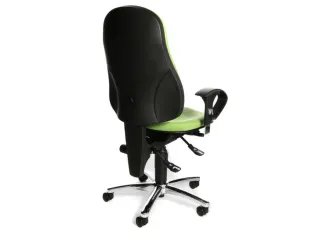 Draaistoel Appelgroen H X B X D 460-560X 480X 450Mm Stalen Voetkruis - 3