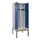 locker met bank,voor scheiding van kleding,HxBxD 2120x800x815mm,2vak