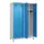 locker voor scheiding van kleding,HxBxD 1950x1200x500mm,4vak
