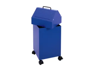 Afvalverzamelaar 45 Liter Hxbxd 710X330X310Mm Verrijdbaar Ral5010 - 4