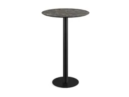 statafel,HxØ 730x700mm,rond,schotelvoet van staal