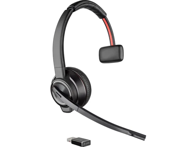 Poly Savi 8210 Office DECT 1880-1900 MHz Single Ear Headset