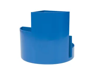 Pennenkoker MAUL roundbox Blauwe Engel recycled 6 vaks blauw - 3