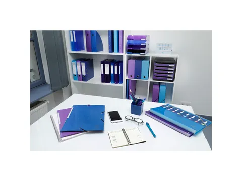 Ringband PP IDERAMA A4 2R 15mm paars