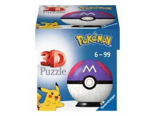 Ravensburger Pokémon Masterball 3D Puzzel 54 stukjes - 3