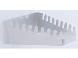 Steeksleutelhouder Geperforeerdeplaten 8 Sleutels Aluminium-Kleurig