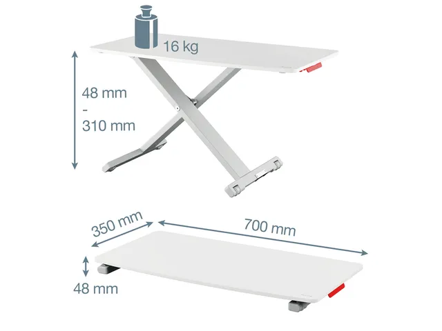 Zit-sta bureau Leitz Ergo Cosy