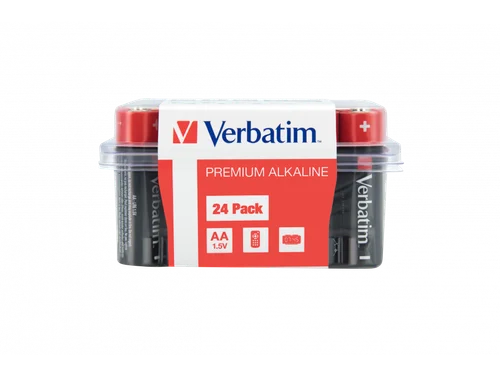49505 VERBATIM AA Alkaline batterijen 24 Stuks