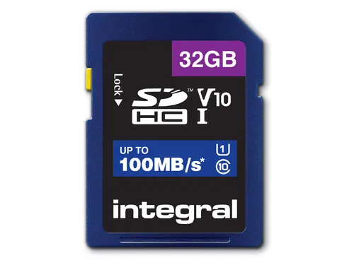 Geheugenkaart Integral SDHC V10 32GB