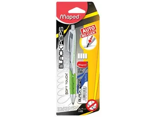 Maped Vulpotlood Auto 0.7 mm + Vulling op Blister - 1