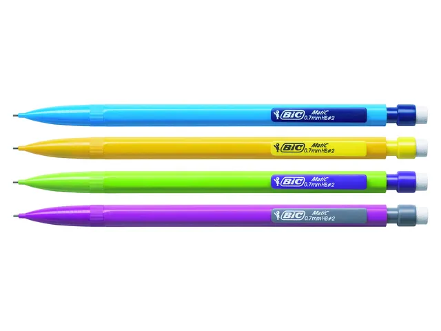 Vulpotlood Bic Matic fun HB 0.7mm blister à 3 stuks