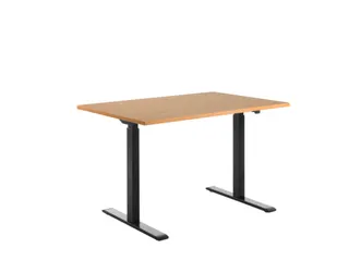 Elektrisch ihv bureau,HxBxD 700-1200x1200x800mm,blad beuken - 2