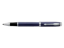 Rollerpen Parker IM Matte blue CT Finish Fijn Zwarte inkt