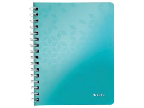 Leitz Schrift WOW A4 Gelijnd Ijsblauw