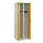 locker voor scheiding van kleding,HxBxD 1850x600x500mm,2vak