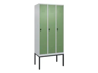 locker voor scheiding van kleding,HxBxD 2120x900x500mm,3vak - 1