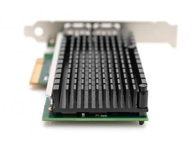 2-poorts 10 Gigabit Ethernet-netwerkkaart RJ45 PCI Express Intel-chips