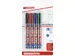 Viltstift edding 250 whiteboard rond 1.5-3mm blister 4 stuks assorti