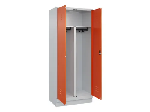 PBM-locker,HxBxD 1950x800x500mm,2vak,vak B 400mm,cil.-slot