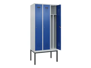 locker voor scheiding van kleding,HxBxD 2120x900x500mm,3vak - 1