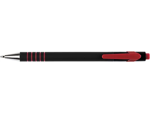 Balpen Lambda Intrekbaar Medium Rood
