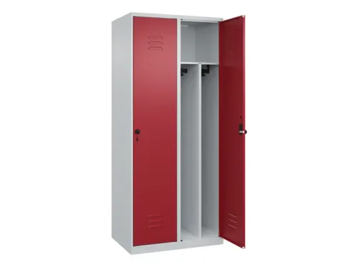 locker voor scheiding van kleding,HxBxD 1850x800x500mm,2vak