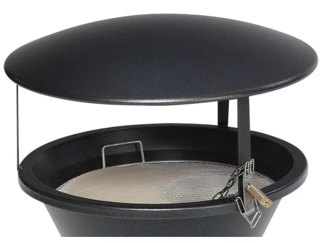 Overkapping Voor Zandasbak Ø 440Mm Verzinkt Antiekzilver