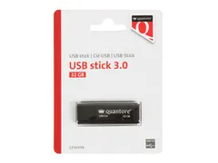 Quantore USB-stick 3.0 32GB Zwart