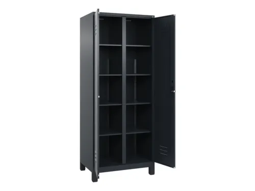 wasgoedverdeelkast,HxBxD 1950x800x500mm,vak B 400mm,draaigrendel