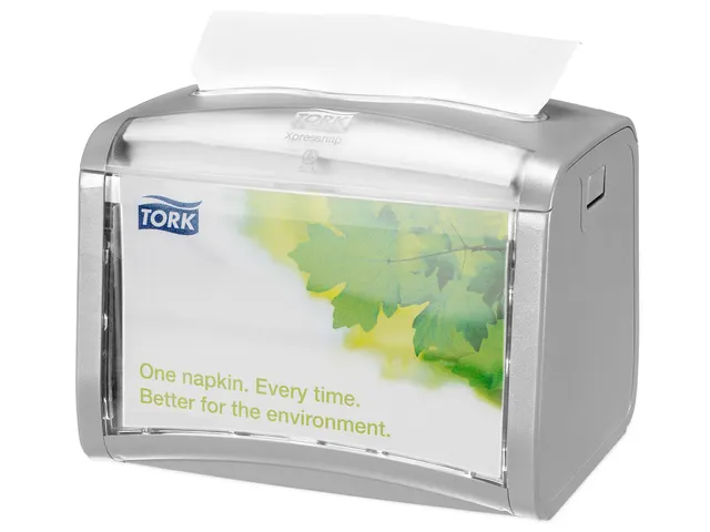 Tork 272613 Xpressnap Tabletop Napkin Dispenser Lichtgrijs