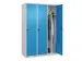 locker voor scheiding van kleding,HxBxD 1850x1200x500mm,3vak