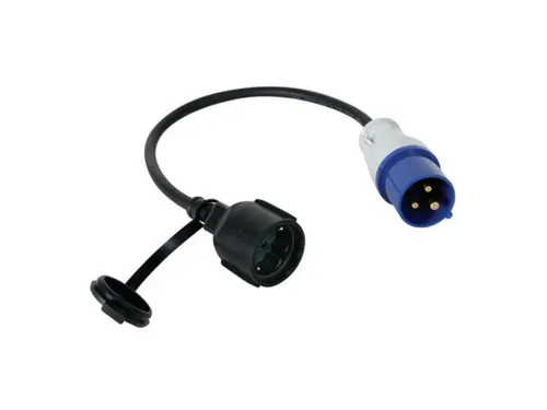 Verloopkabel Van Schukostekker Naar CEE-Stekker - Randaarde - H07RN-F