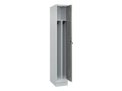 locker voor scheiding van kleding,HxBxD 1950x300x500mm,1vak