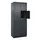 lockerkast,HxBxD 1950x800x500mm,2x4vakken,vak B 400mm,cil.-slot,sokkel