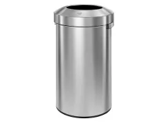 Afvalbak Urban Bin 120 liter Mat RVS