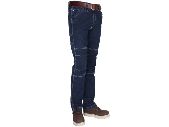 Crosshatch Toolbox Stretc Jeans 5034 Blu