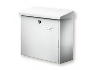 Brievenbus Comfort Wit Staal - 1