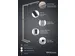 Vloerlamp LED MAULsirius colour Zilver vario sensor dimbaar voet