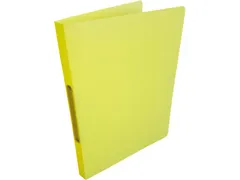 ringmap voor A4 uit PP 2 ringen van 16 mm geel