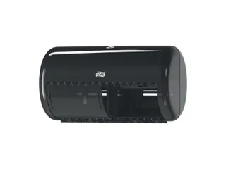 Tork 557008 T4 Toiletpapier Dispenser Elevation Twin Zwart - 1