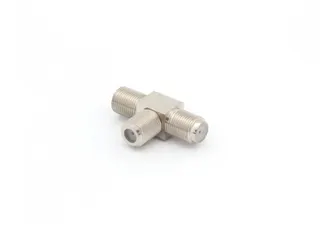 Adapter F Vrouwelijk Naar 2 x F Vrouwelijk - 1