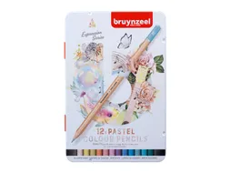 Kleurpotlood Bruynzeel Expression 12 stuks pastel kleuren