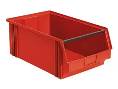 Zichtbak Hxbxd 200x300x510/450mm Pe Rood