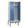 locker met bank,voor scheiding van kleding,HxBxD 2120x800x815mm,2vak
