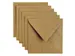 Envelop Papicolor 140x140mm Kraft bruin Gegomd