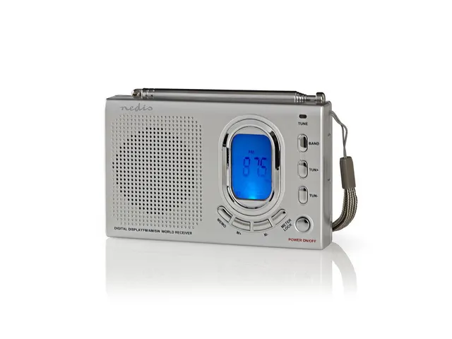 Wereldradio Nedis met wekker RDWR1000GY