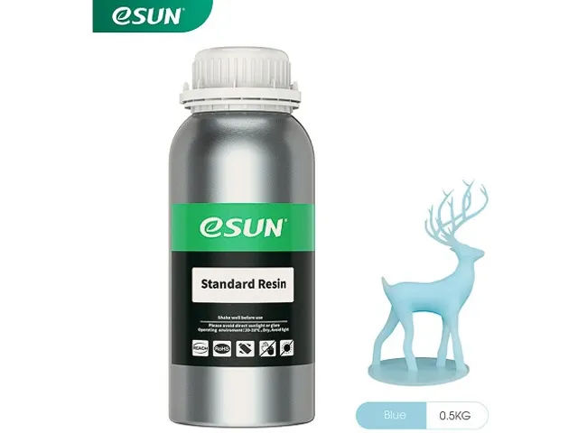 eSUN UV/LCD standard Resin 3D-printerhars Lichtblauw 1kg 405nm