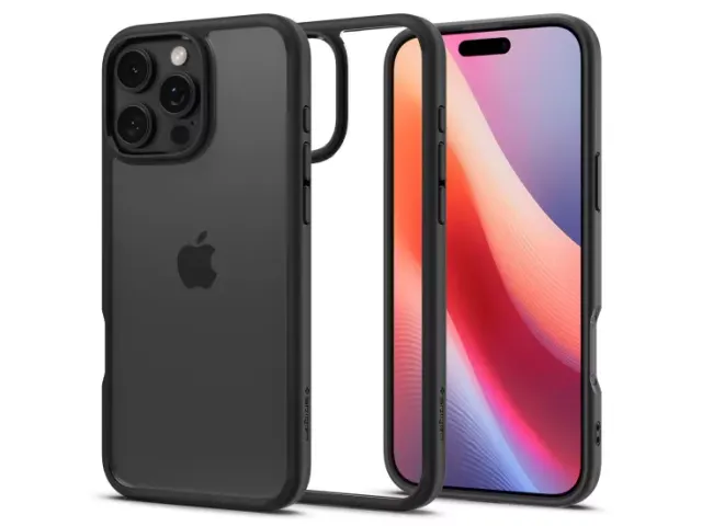Coque Spigen Ultra Hybrid pour iPhone 16 Pro noir